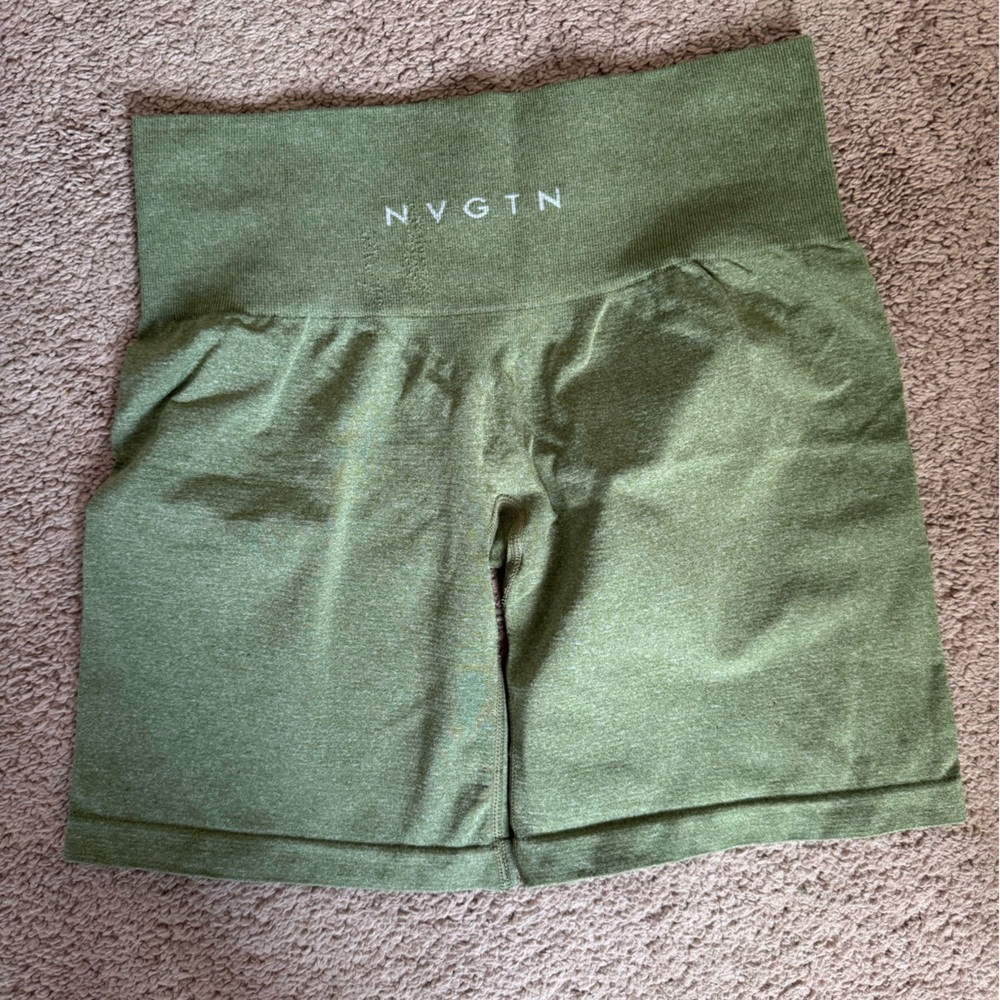 Green Size S NVGTN shorts - Picture 1 of 2